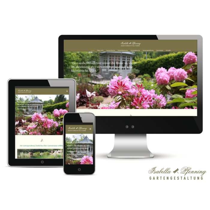 Pritz Design Webdesign Gartengestaltung Libelle