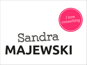 Sandra Majewski Logo und Claim Icon